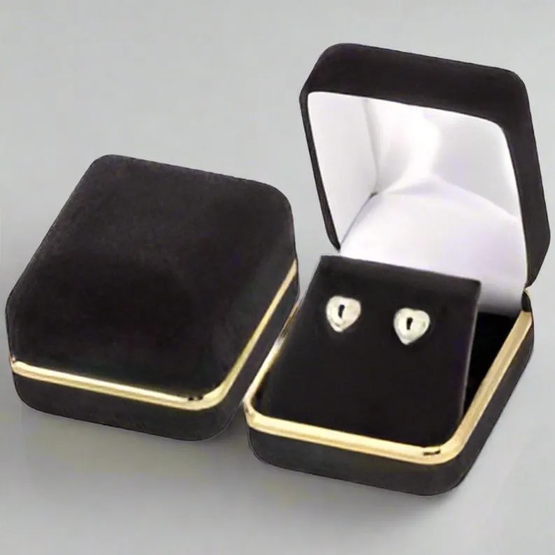 18K Gold Plated Crown Stud Earrings with OB Crystals for Women - Sparkling & Elegant