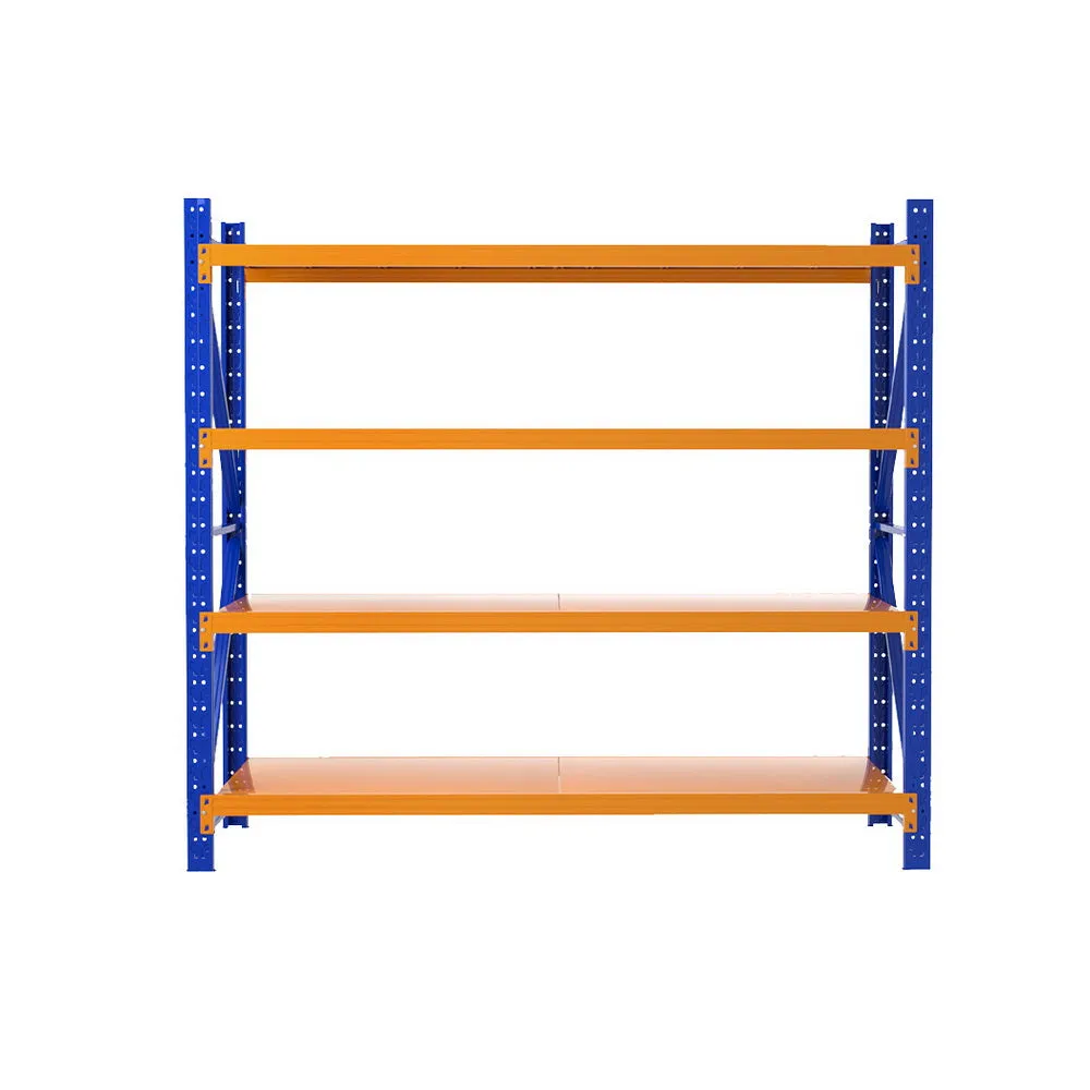 2Mx1.8M Warehouse Shelving Garage Rack - Blue & Orange
