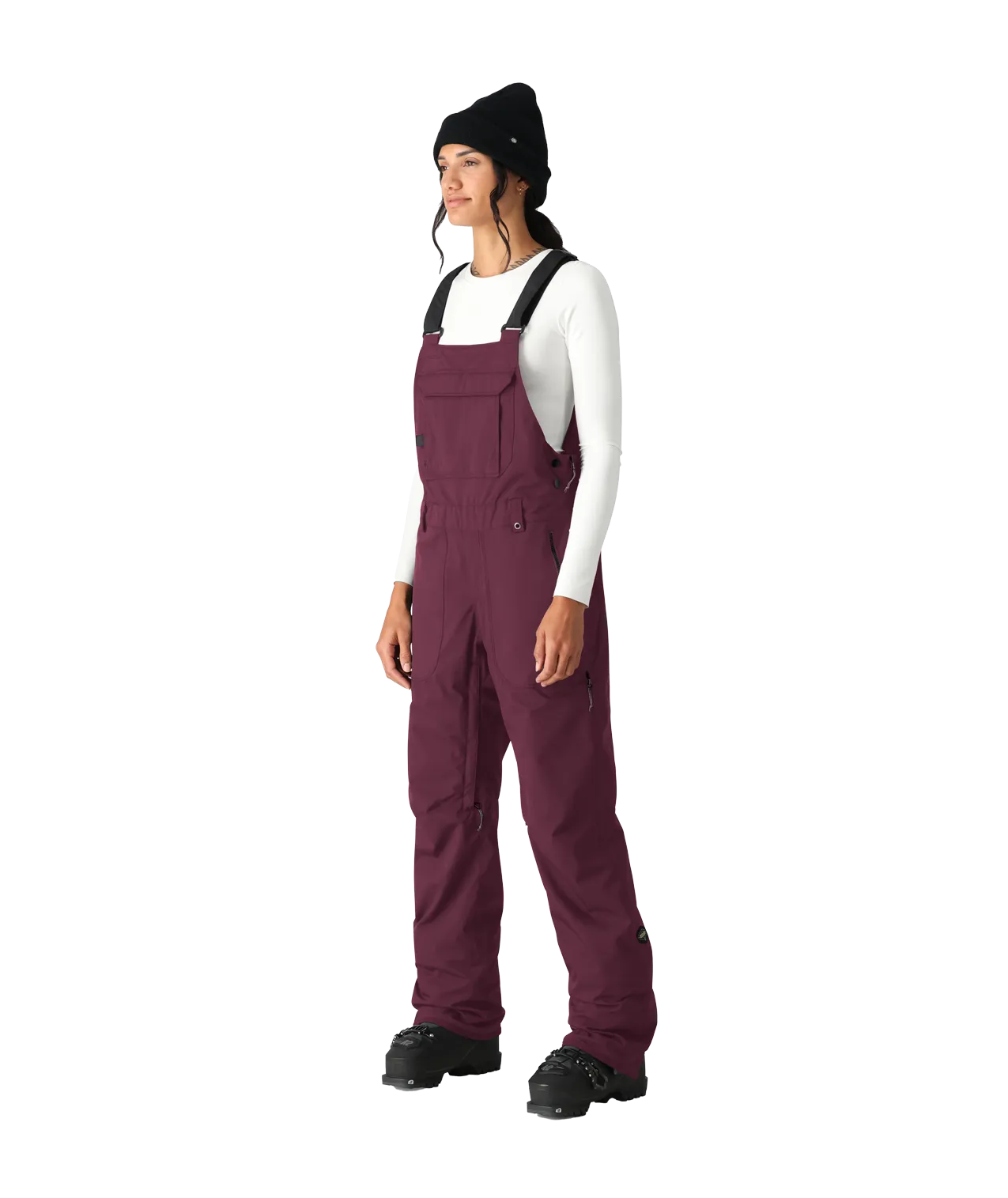 686 Black Magic Insulated Bib - Sassafras Geo Jacquard - Women's 2025