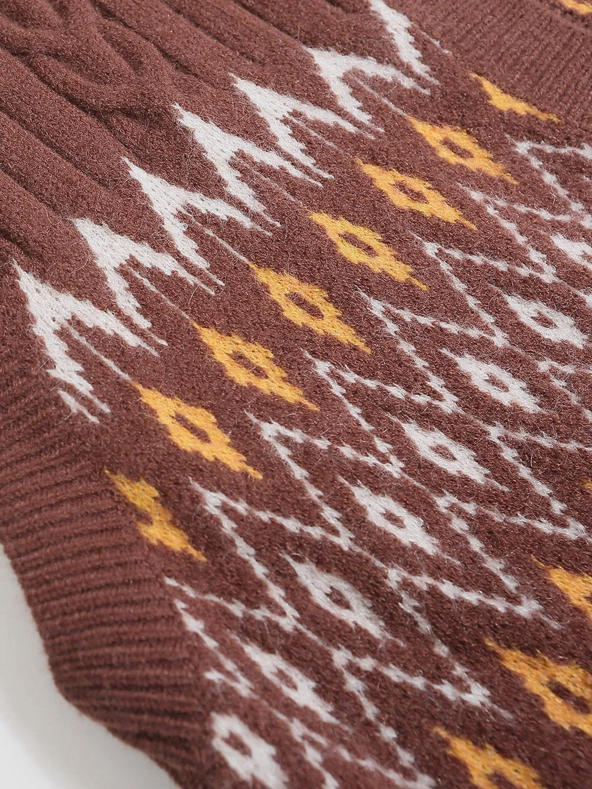Aelfric Eden Twist Fair Isle Sweater Vest
