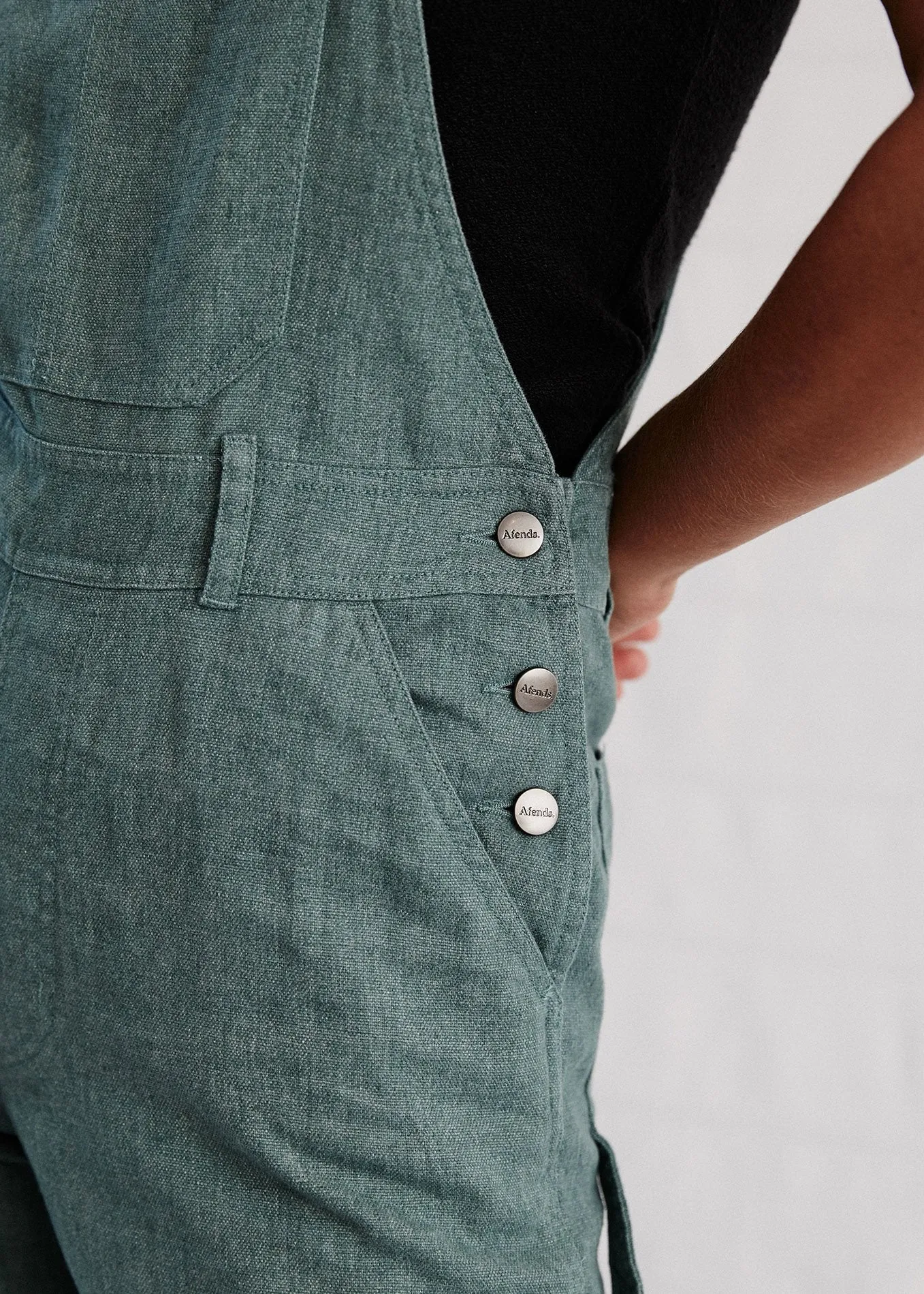Afends Womens Riot - Hemp Long Overall
