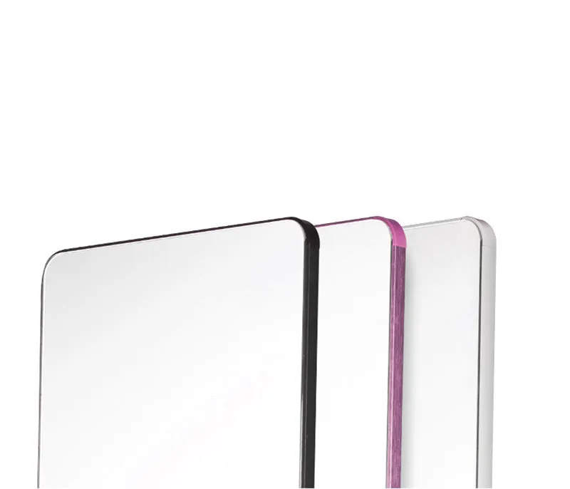 Aluminum Alloy Frame Closet Wardrobe Pull Out Mirror-Roseglod