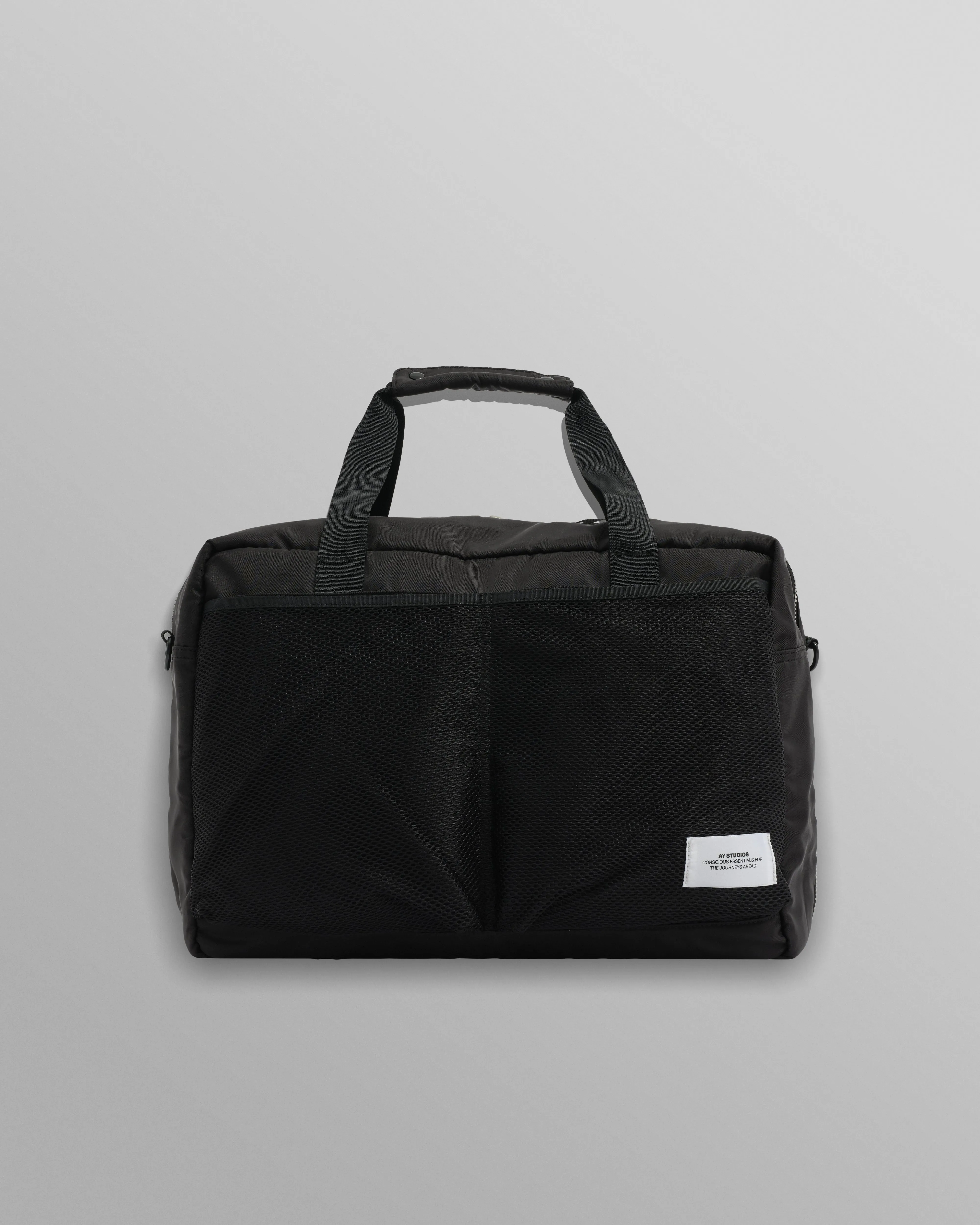 AY Studios - Black Water-Resistant Weekend Bag