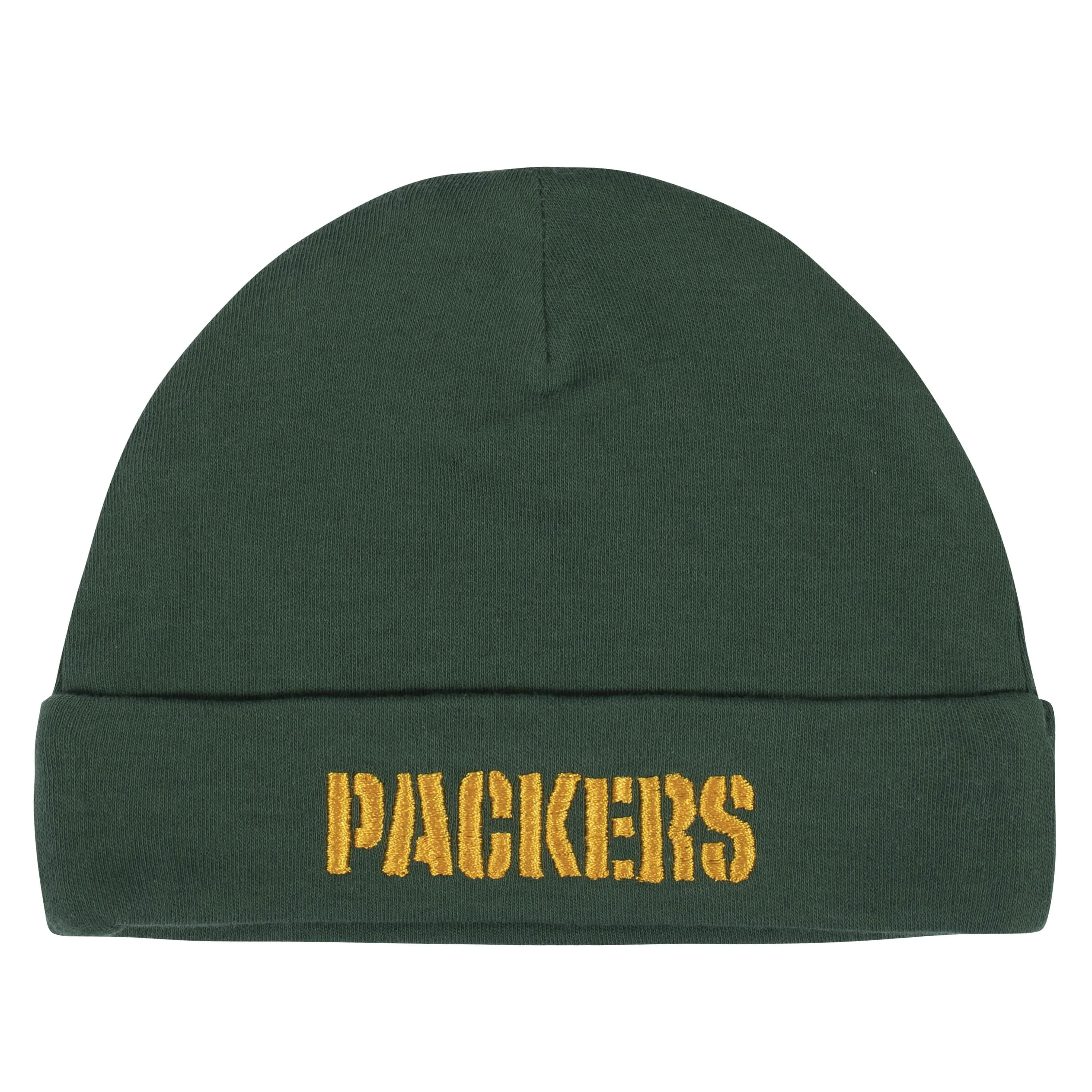 Baby Boys Green Bay Packers 3-Piece Bodysuit, Pant and Cap Set