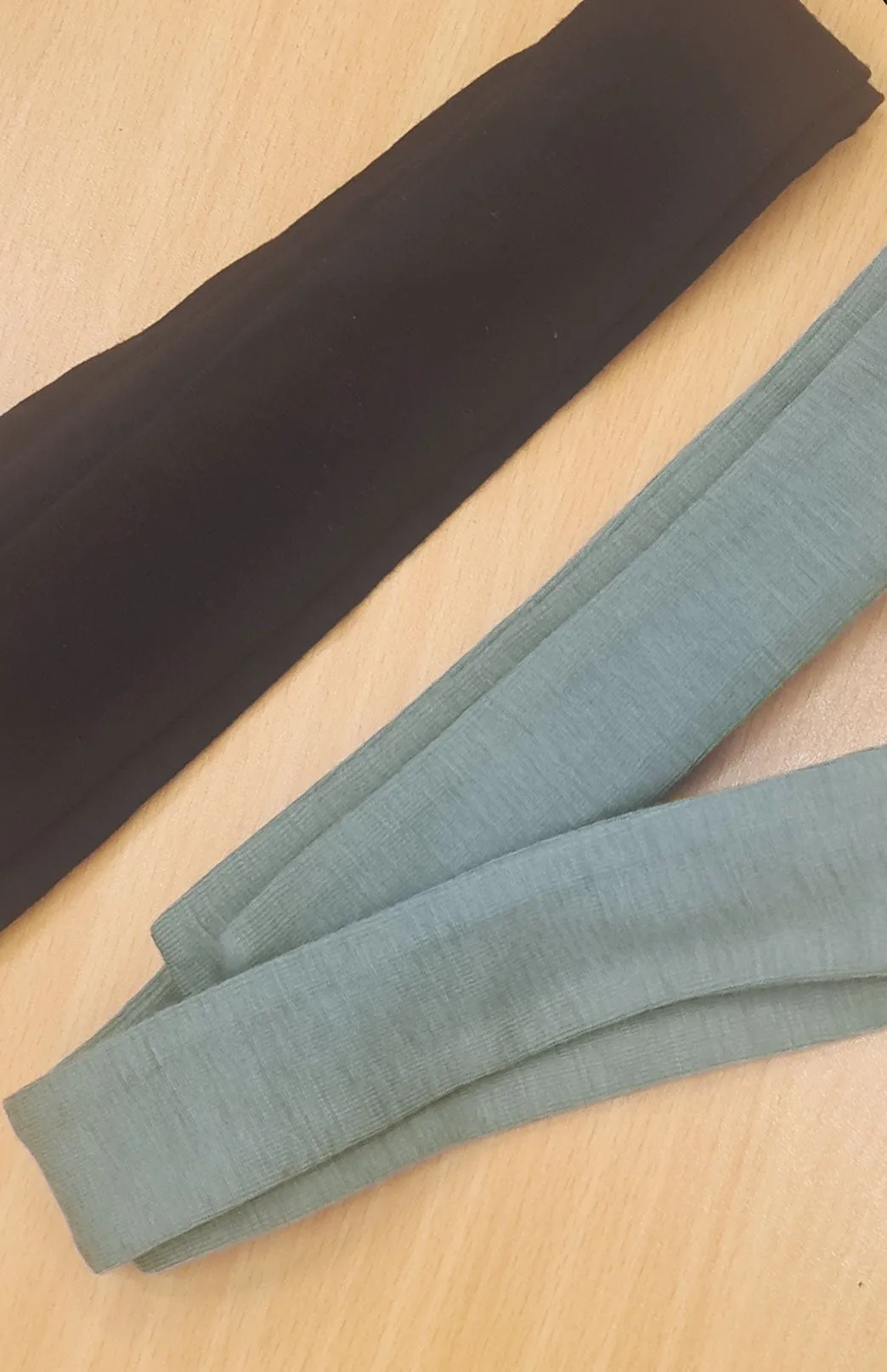 Belt Tie (rib or jersey)