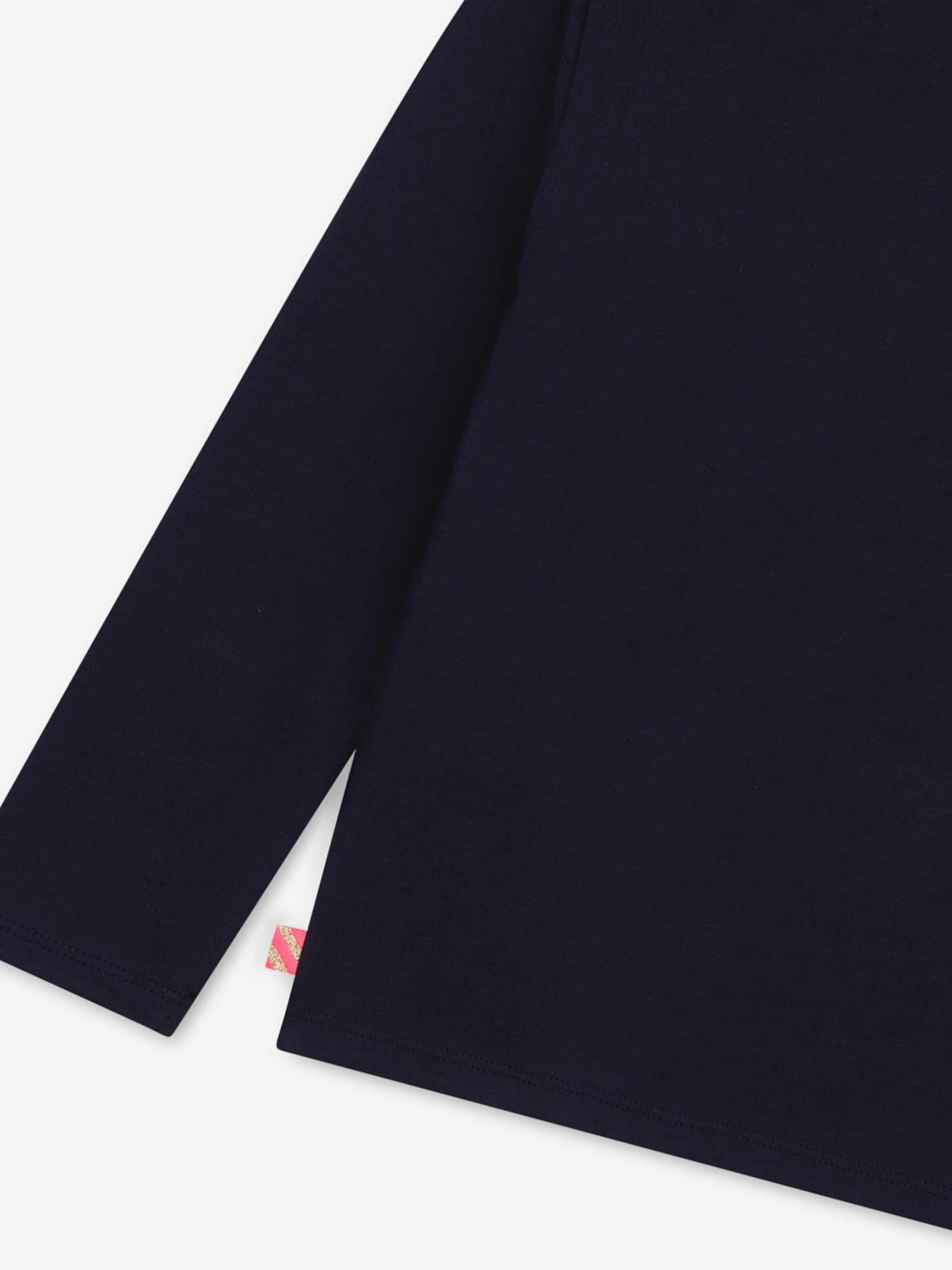 Billieblush Girls Long Sleeve Pegasus T-Shirt in Navy