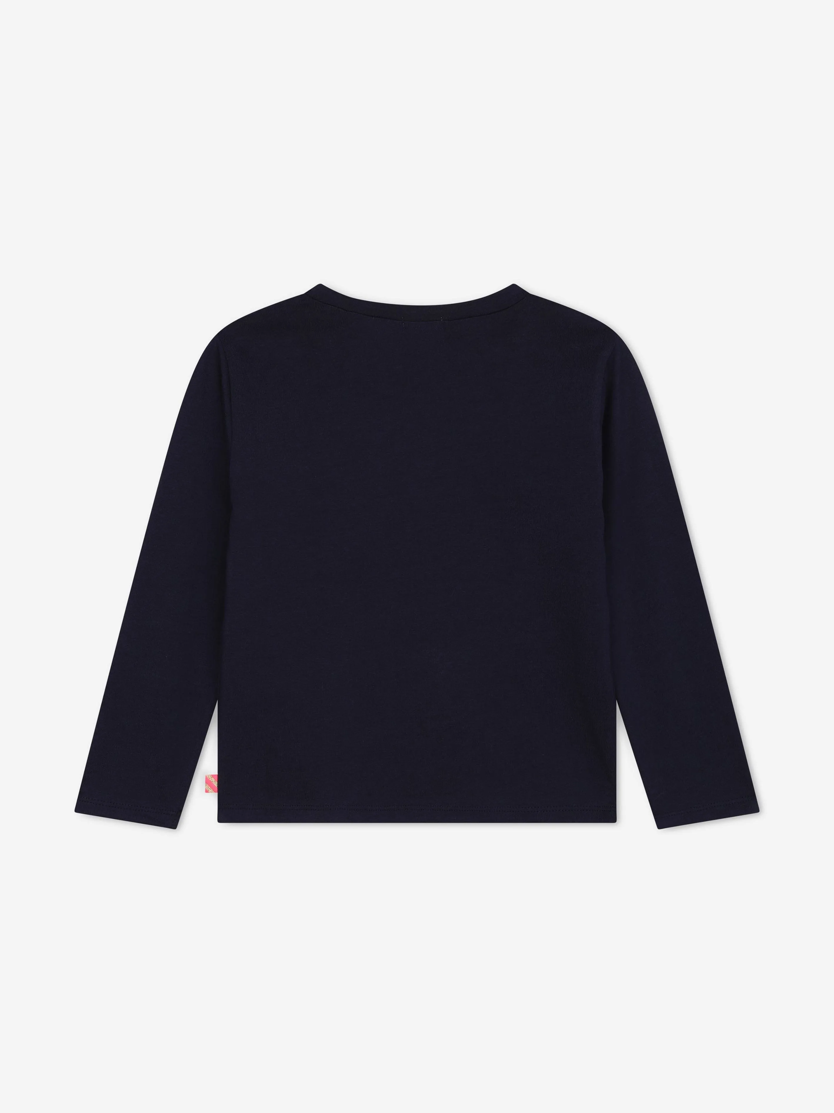 Billieblush Girls Long Sleeve Pegasus T-Shirt in Navy