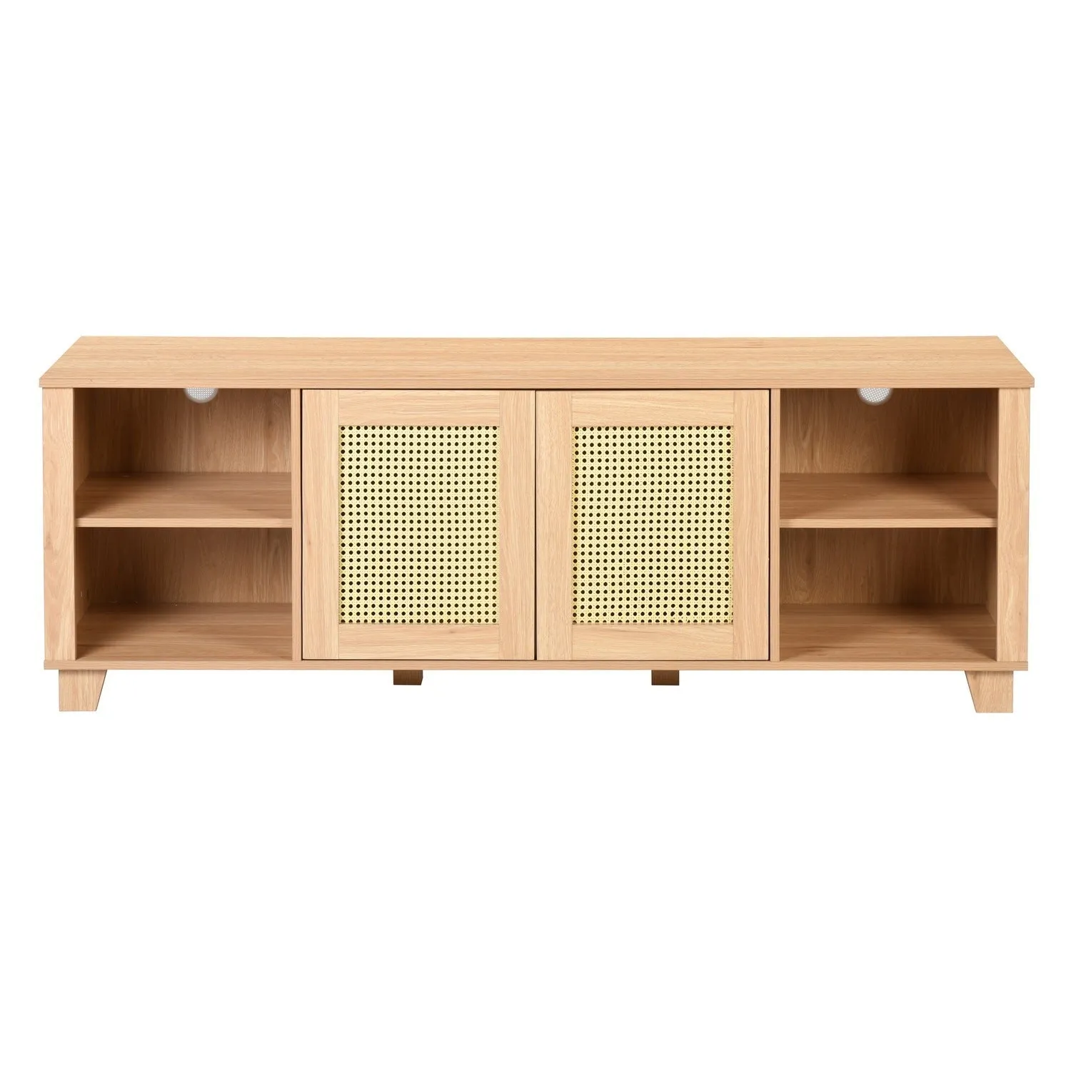 Boho Fabulous 64.4" Rattan TV Stand for 65/70 inch