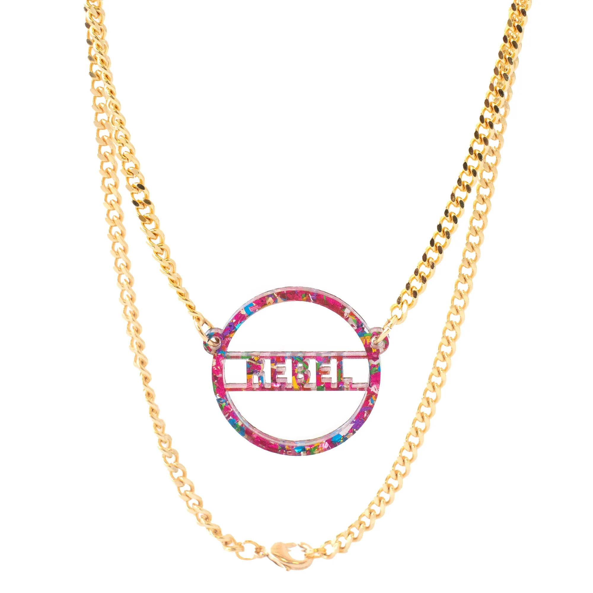 Cassie Hughes: Rebel Circle Necklace