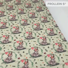 Cotton Jersey - Mommy Bunny Love