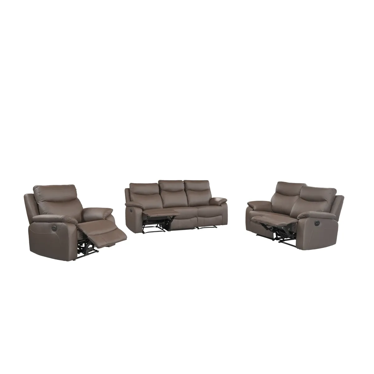 CozyMotion Chocolate Brown Power Recliner