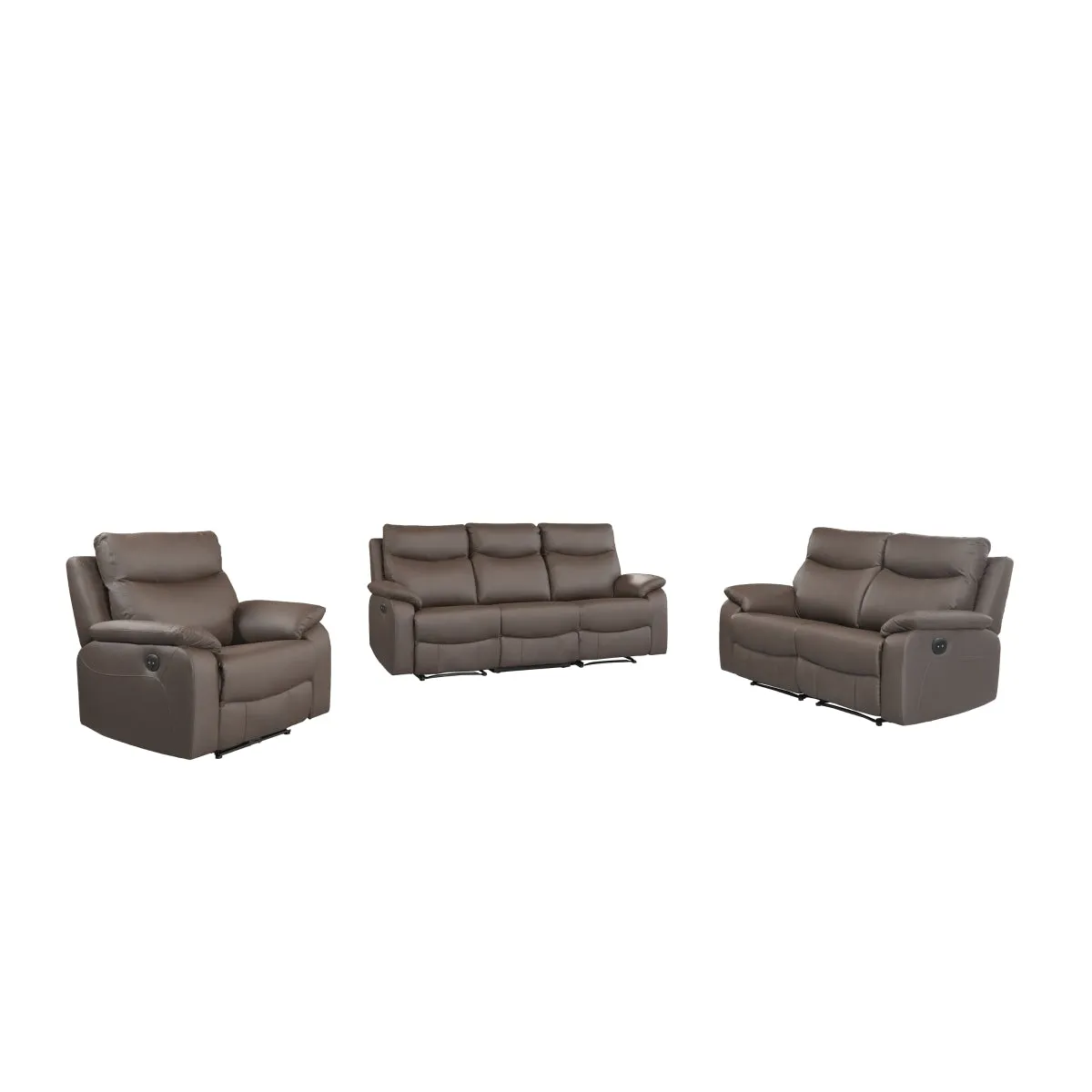 CozyMotion Chocolate Brown Power Recliner