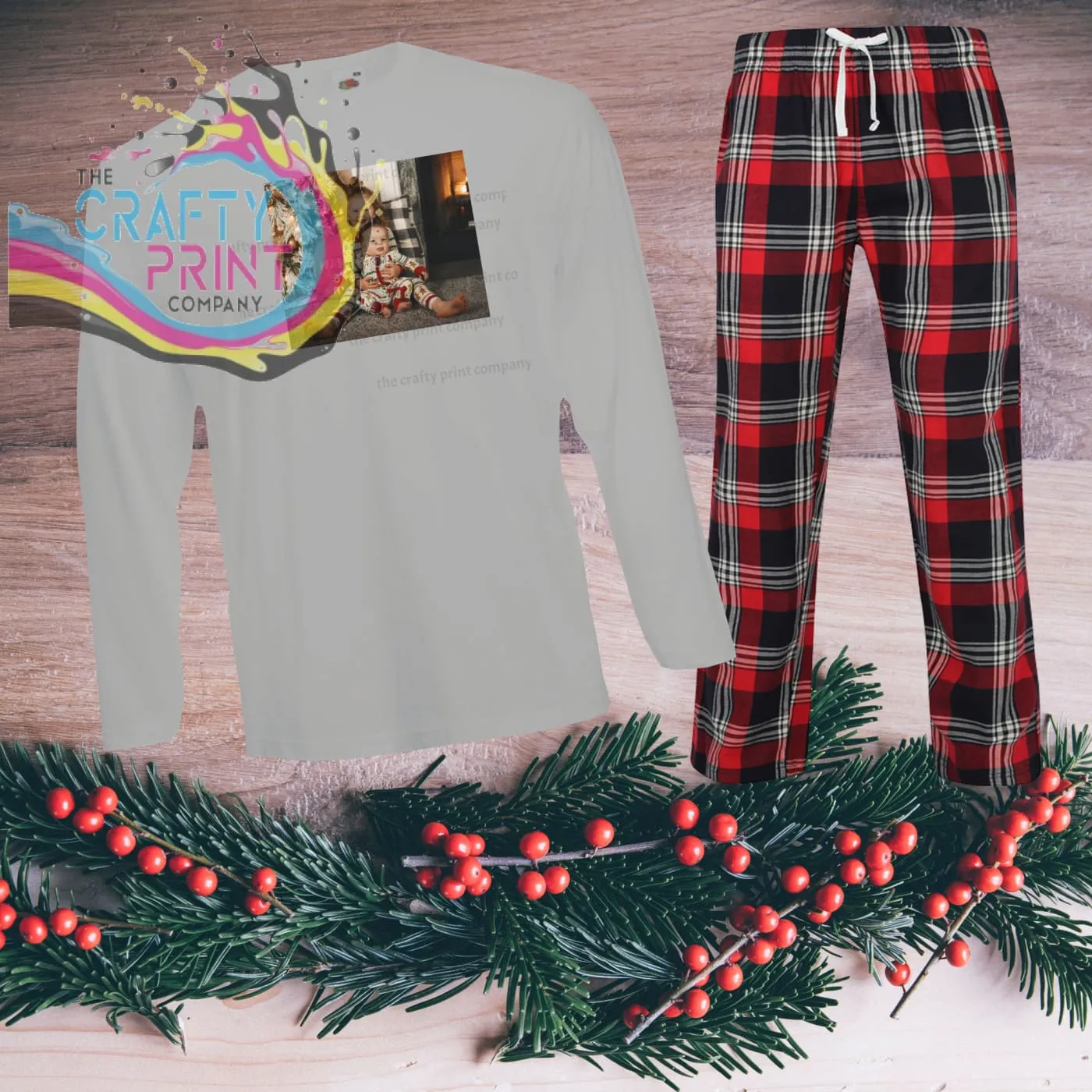 Design your own Tartan Pyjamas Adult