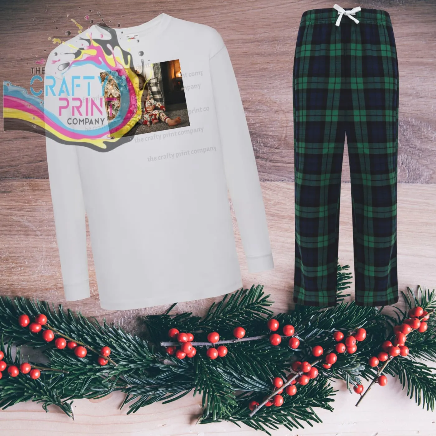 Design Your own Tartan Pyjamas Child
