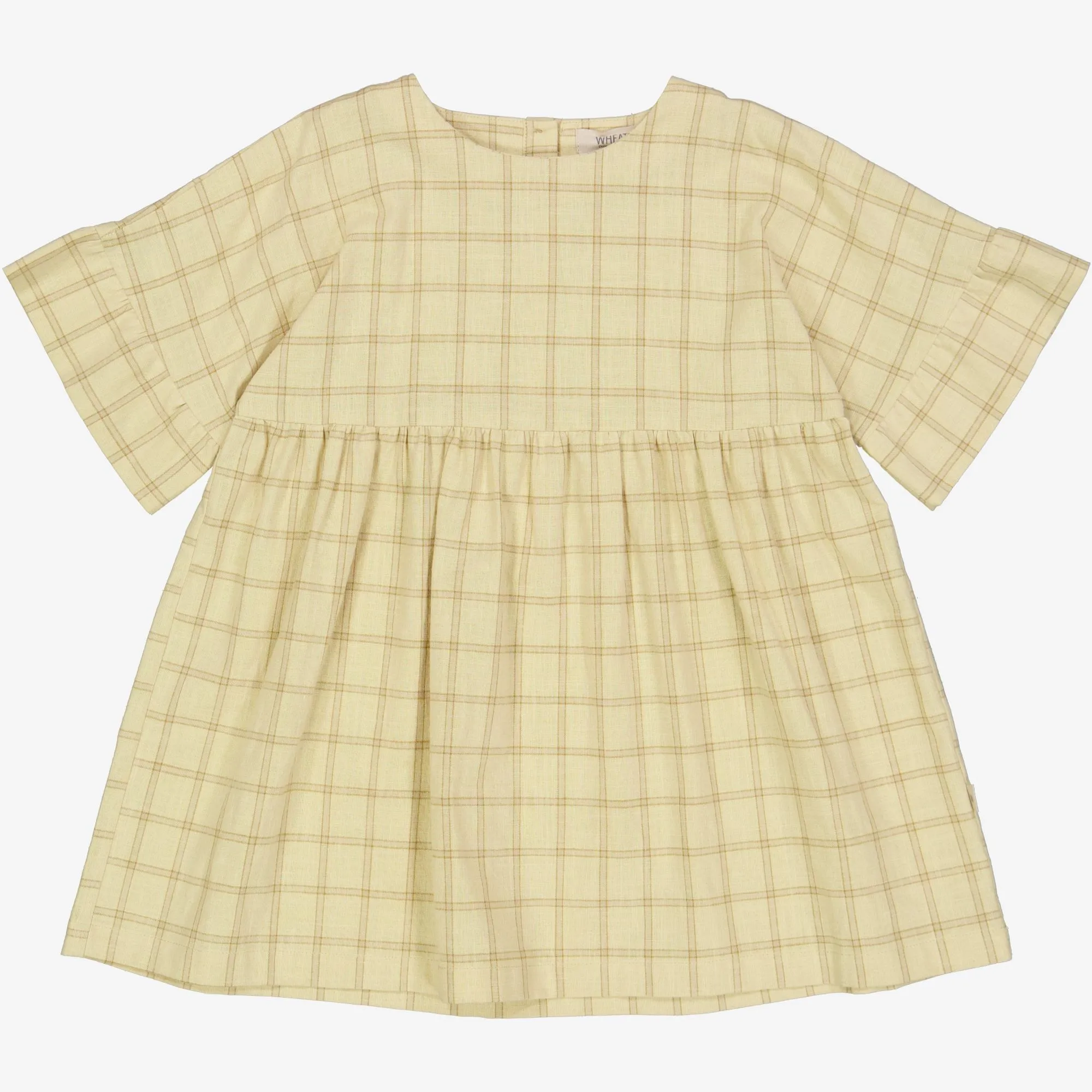 Dress Siw - buttermilk check