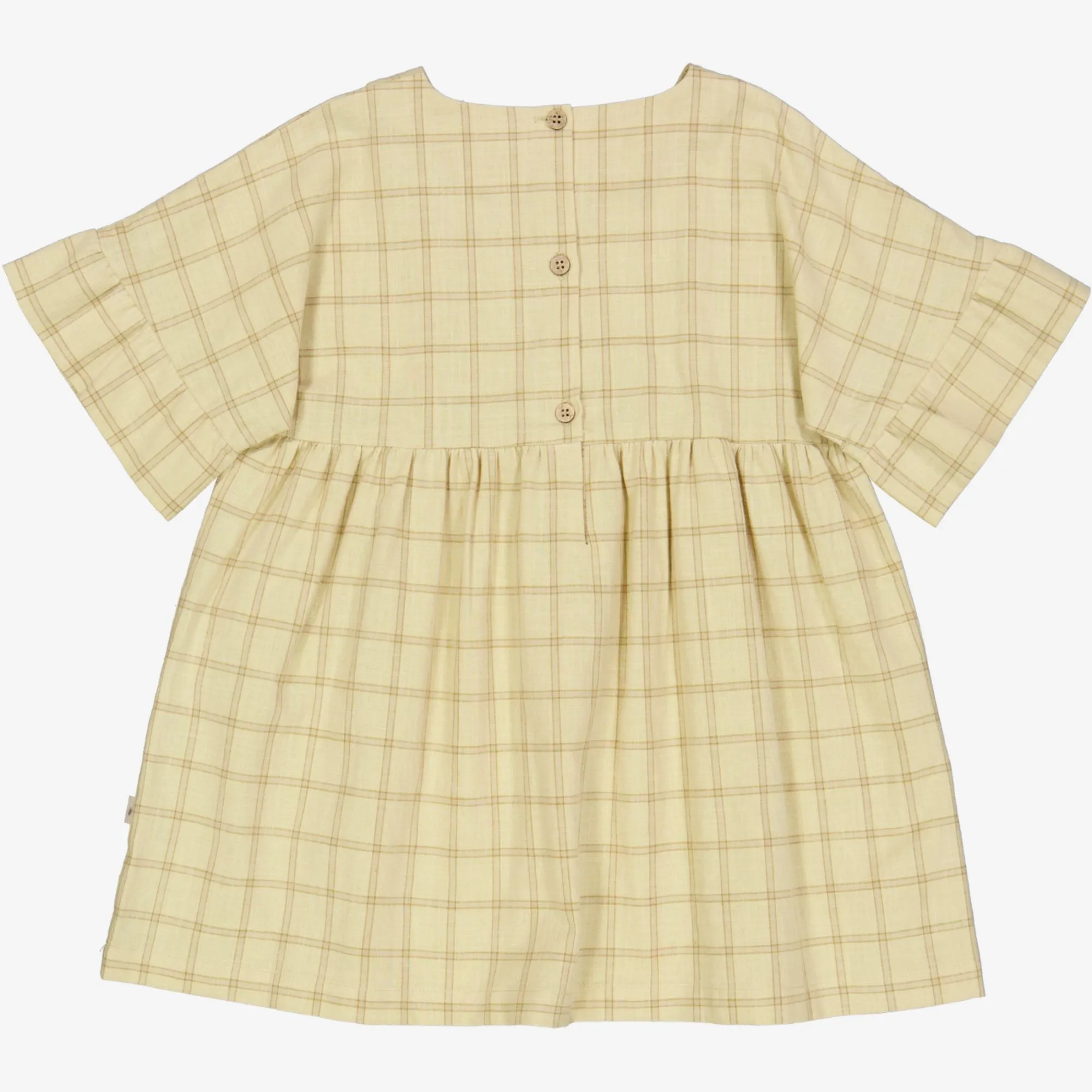Dress Siw - buttermilk check