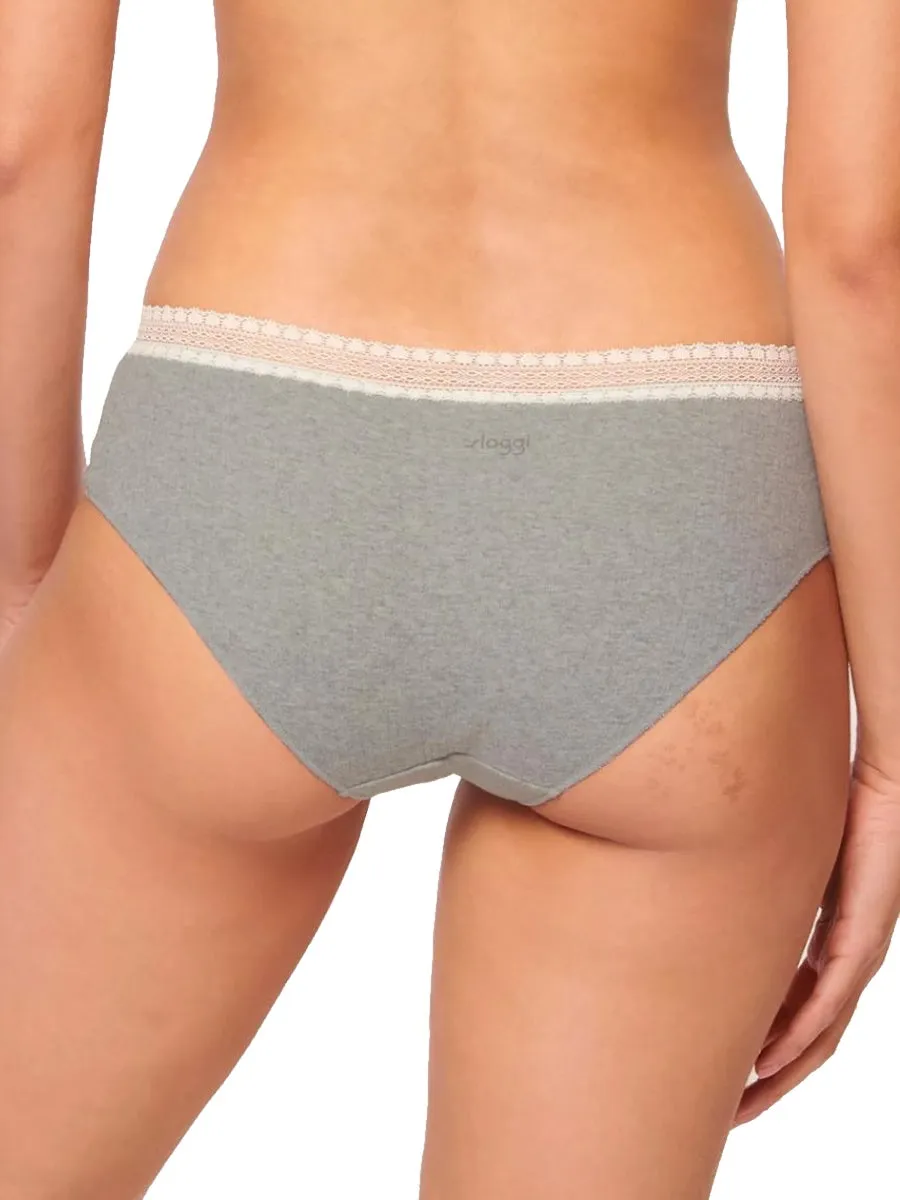 GO Ribbed Hipster (2 Pack)