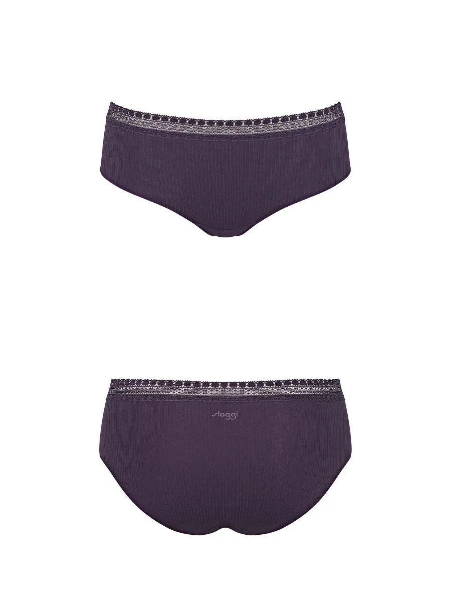 GO Ribbed Hipster (2 Pack)