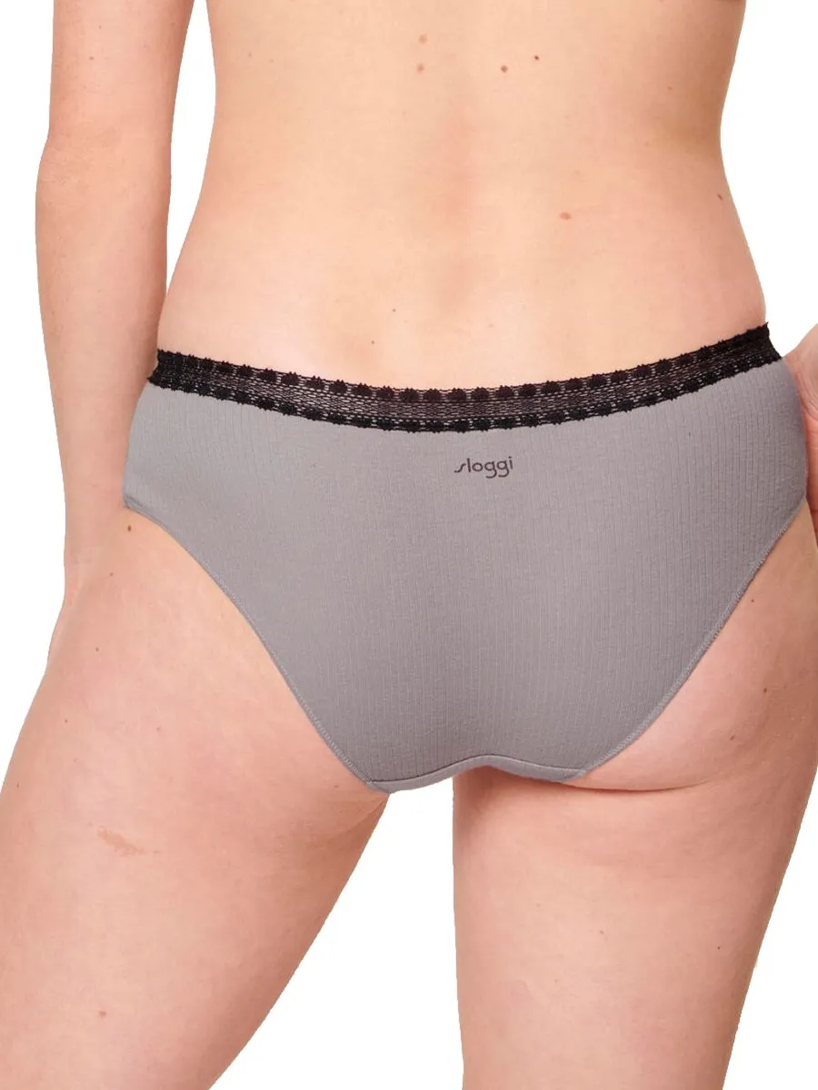 GO Ribbed Hipster (2 Pack)