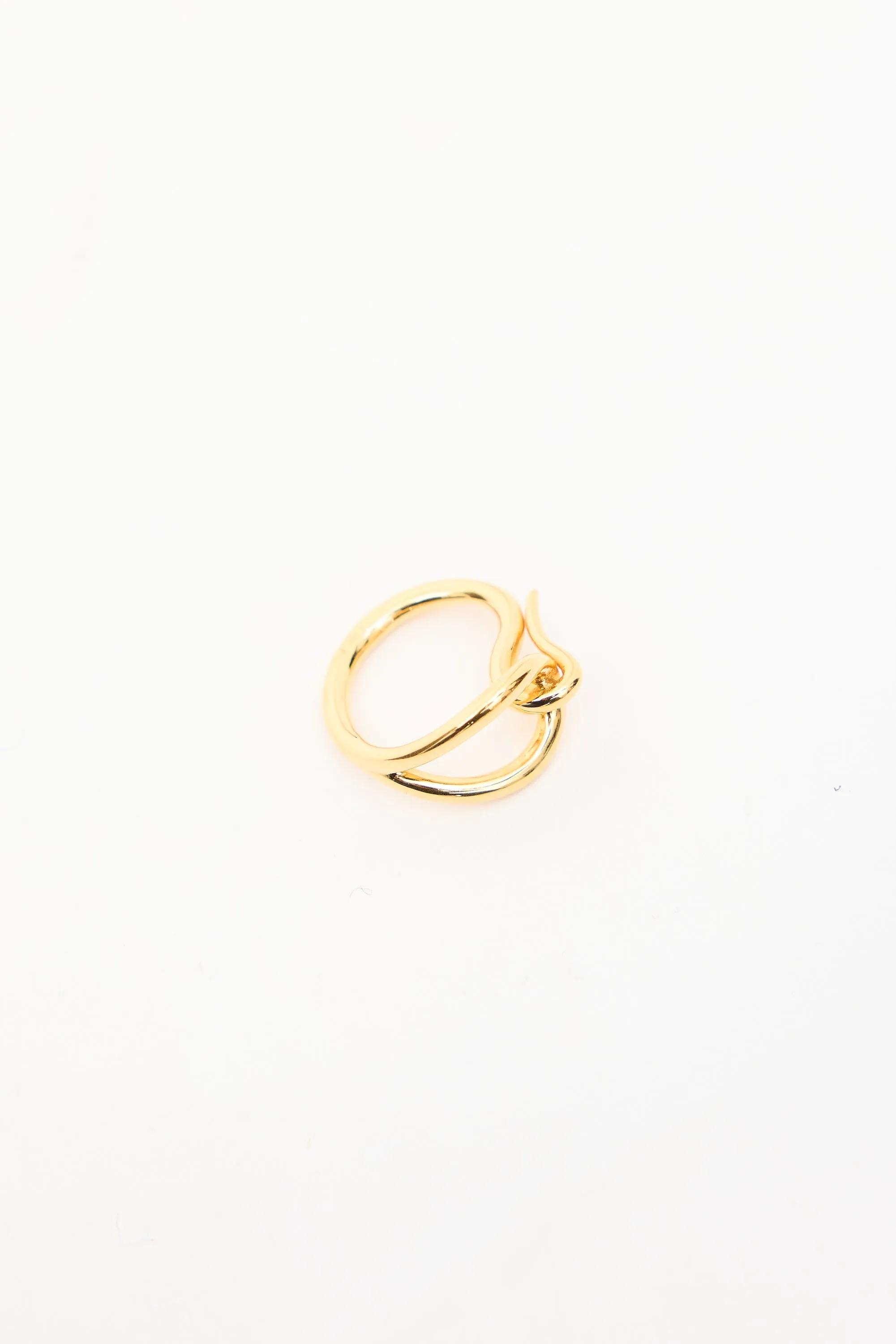 Gold Jumbo Scarf 90 Ring