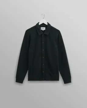 Hays - Dark Green Waffle Overshirt