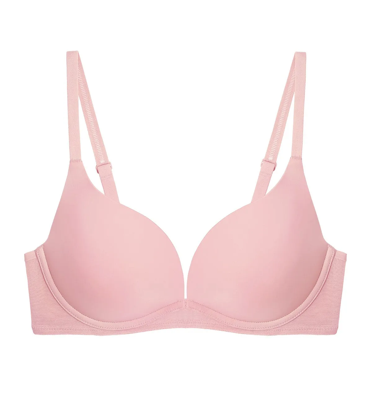 Invisible Inside-Out Non-Wired Push Up Deep V Bra
