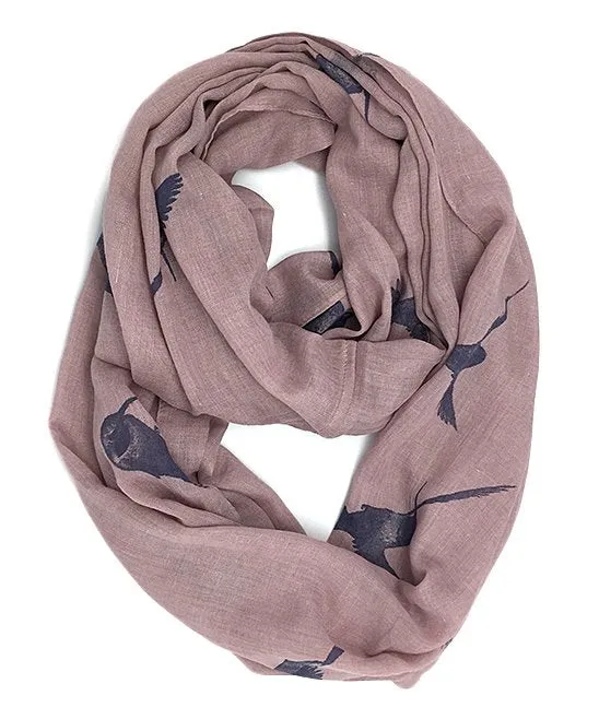JC011285 Hummingbird Infinity Scarf