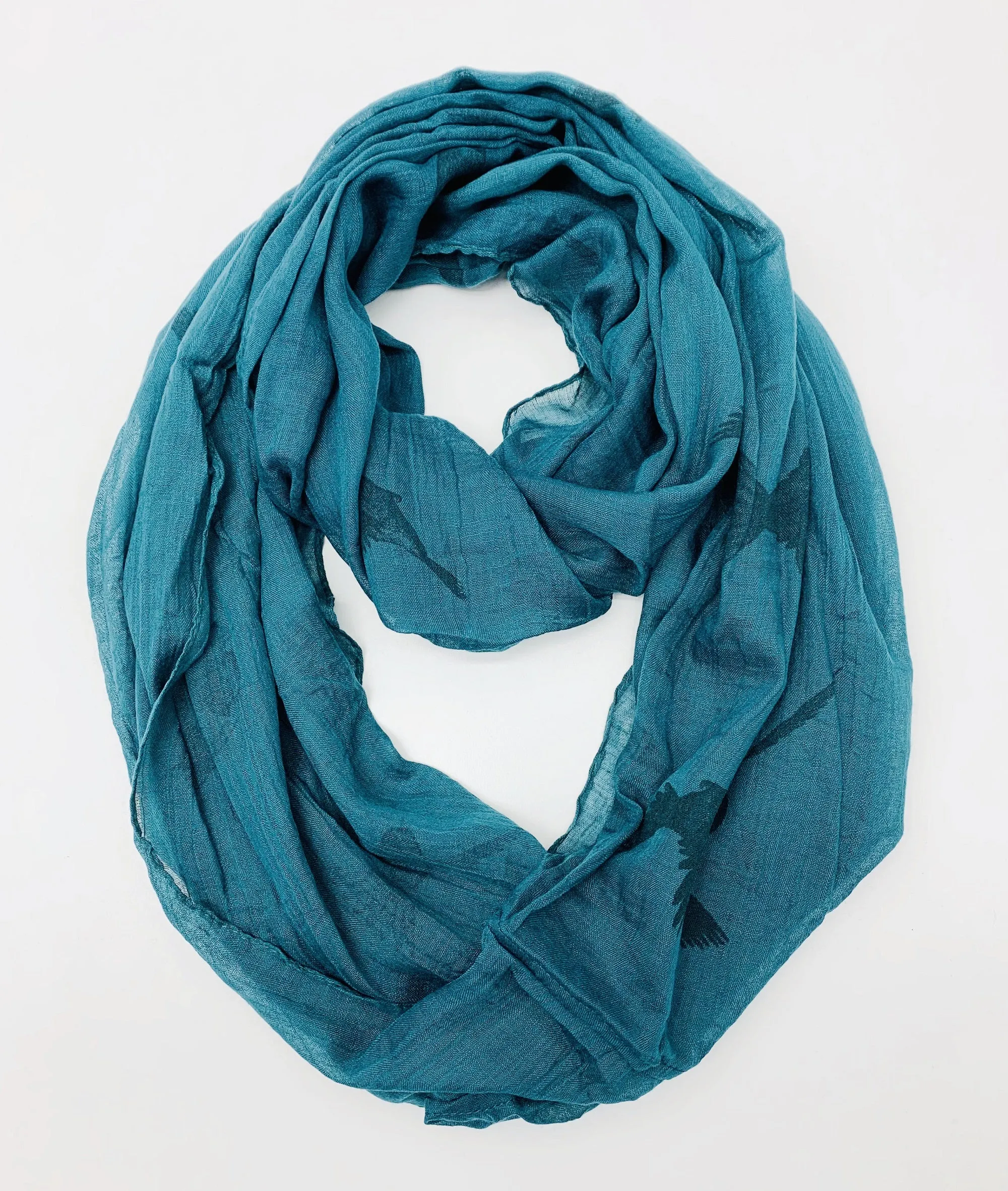 JC011285 Hummingbird Infinity Scarf
