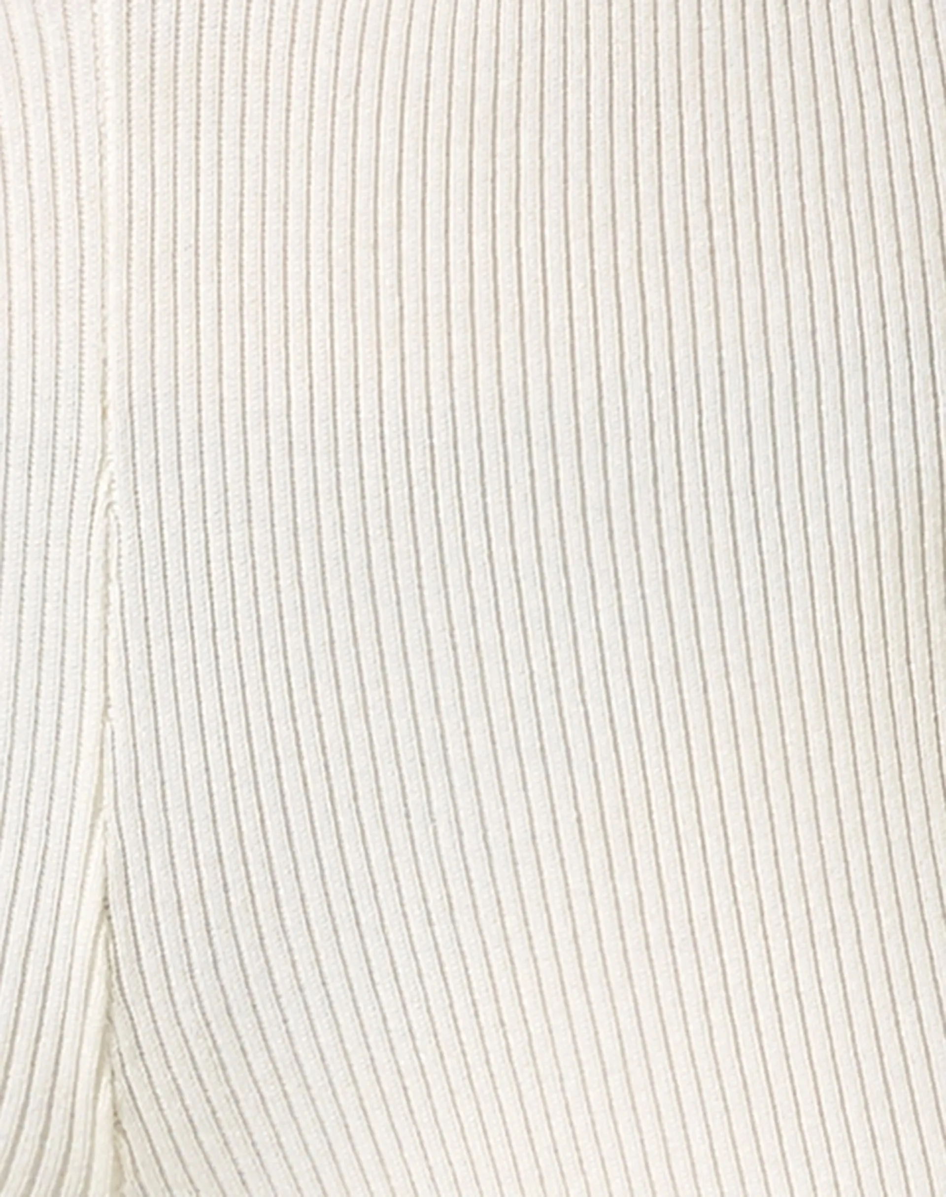 Kharisma Trouser in Rib Star White