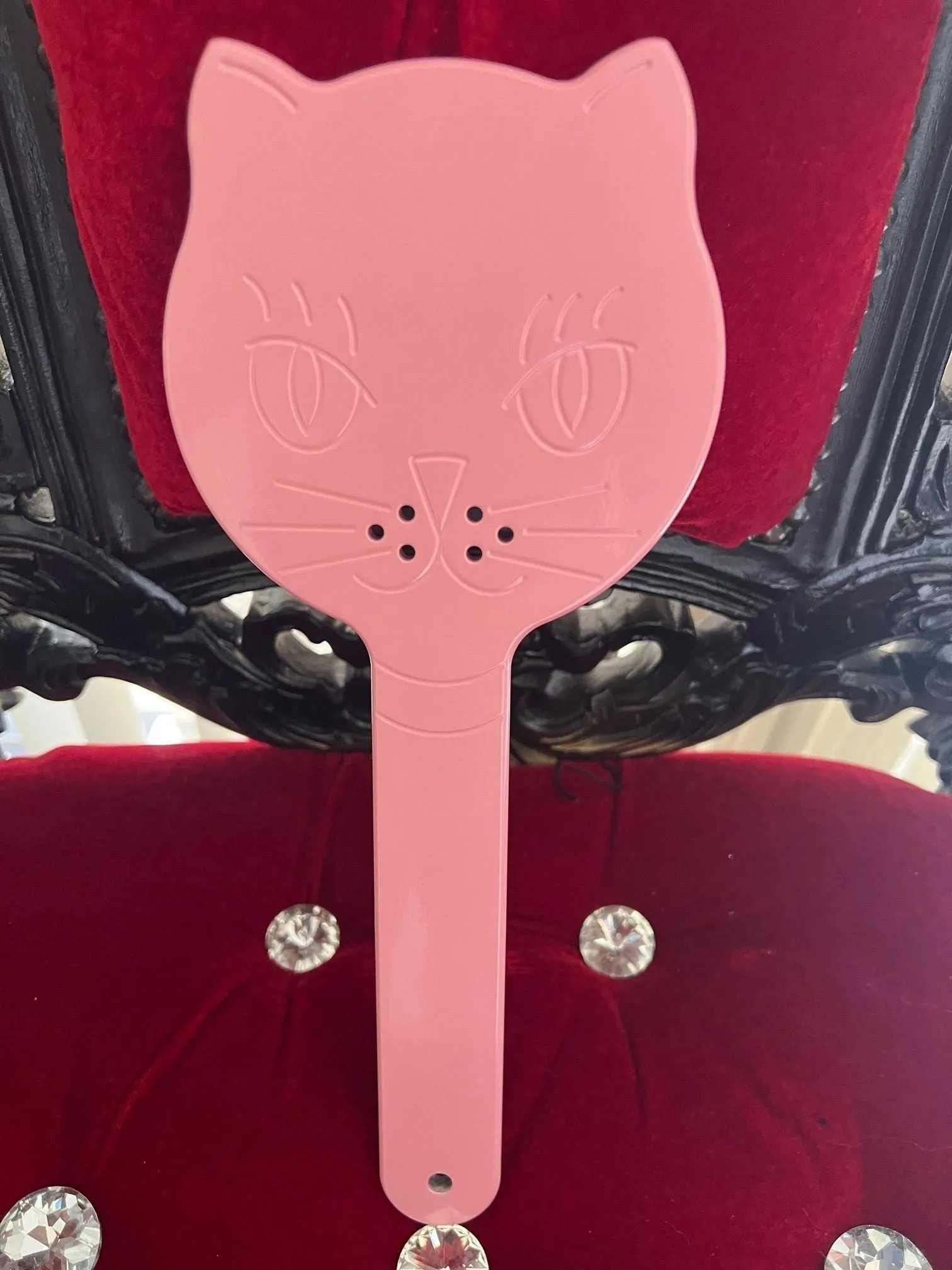Kinky Kitty Spanking Paddle in Aluminum