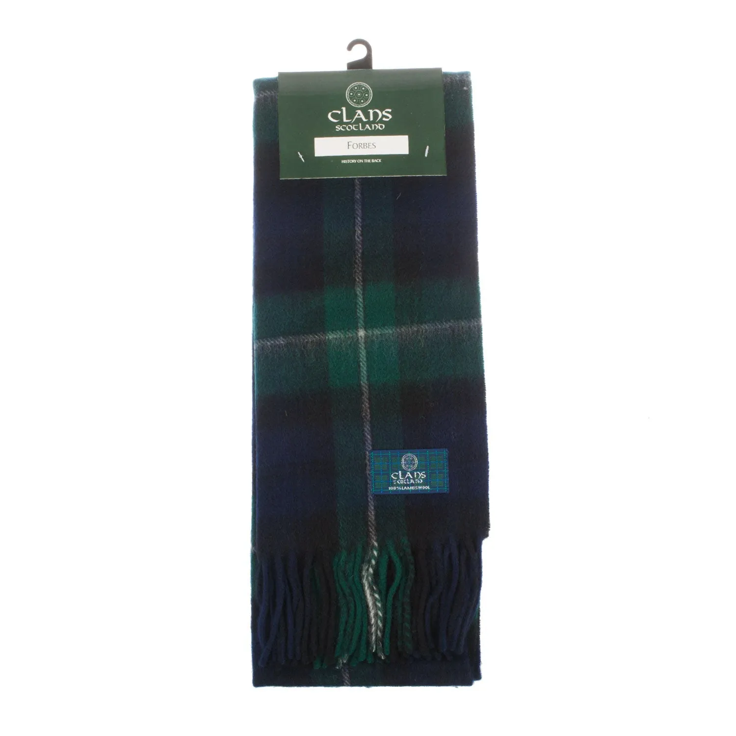 Lambswool Scottish Tartan Clan Scarf  Forbes