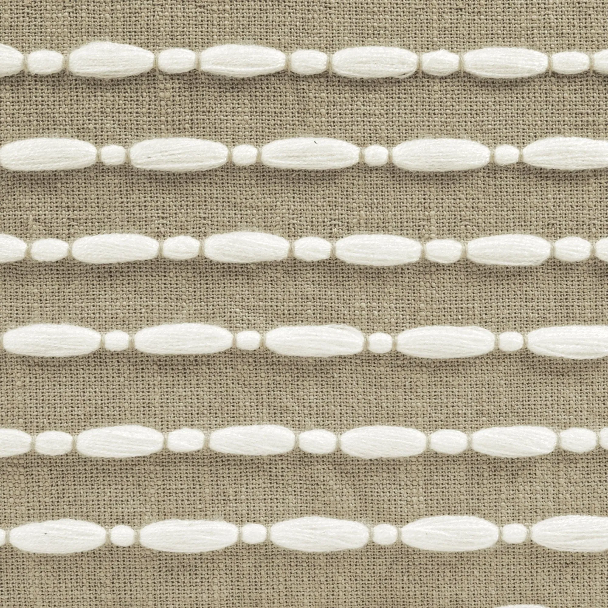 Linear Tassel Decorative Pillow