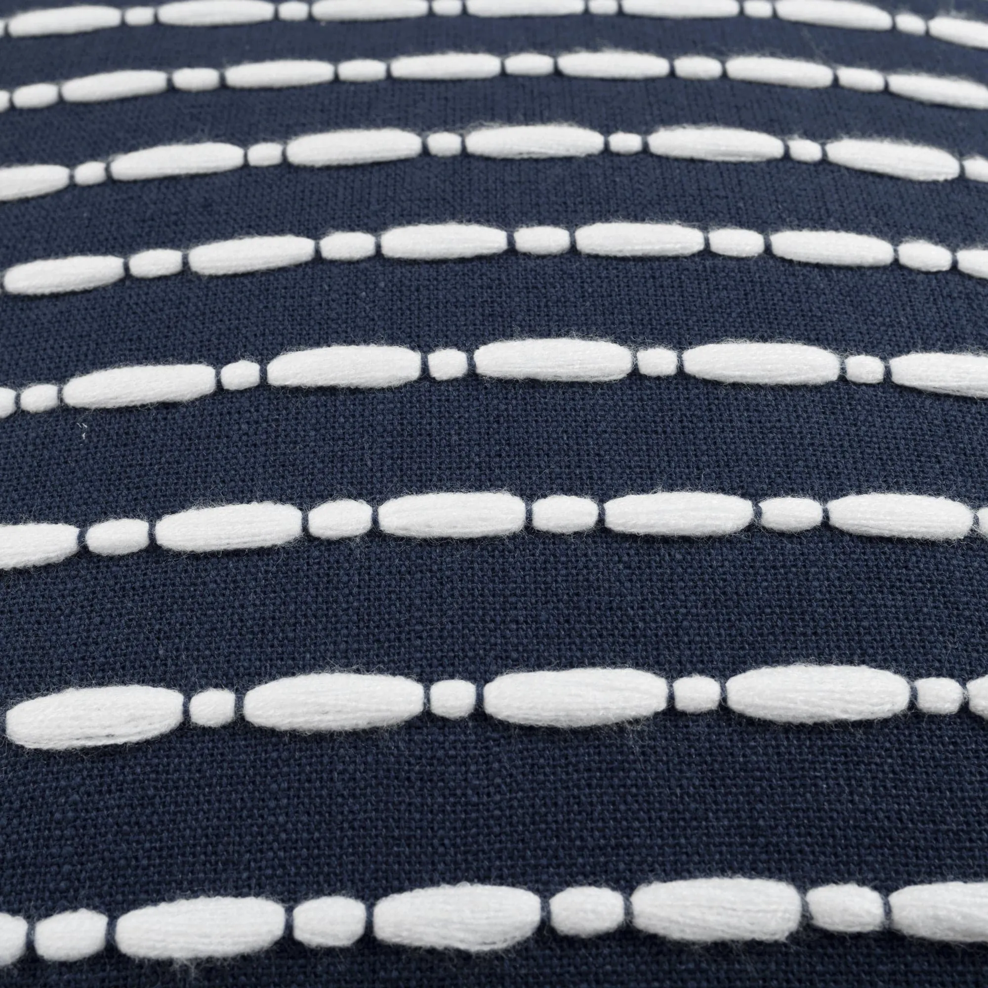 Linear Tassel Decorative Pillow