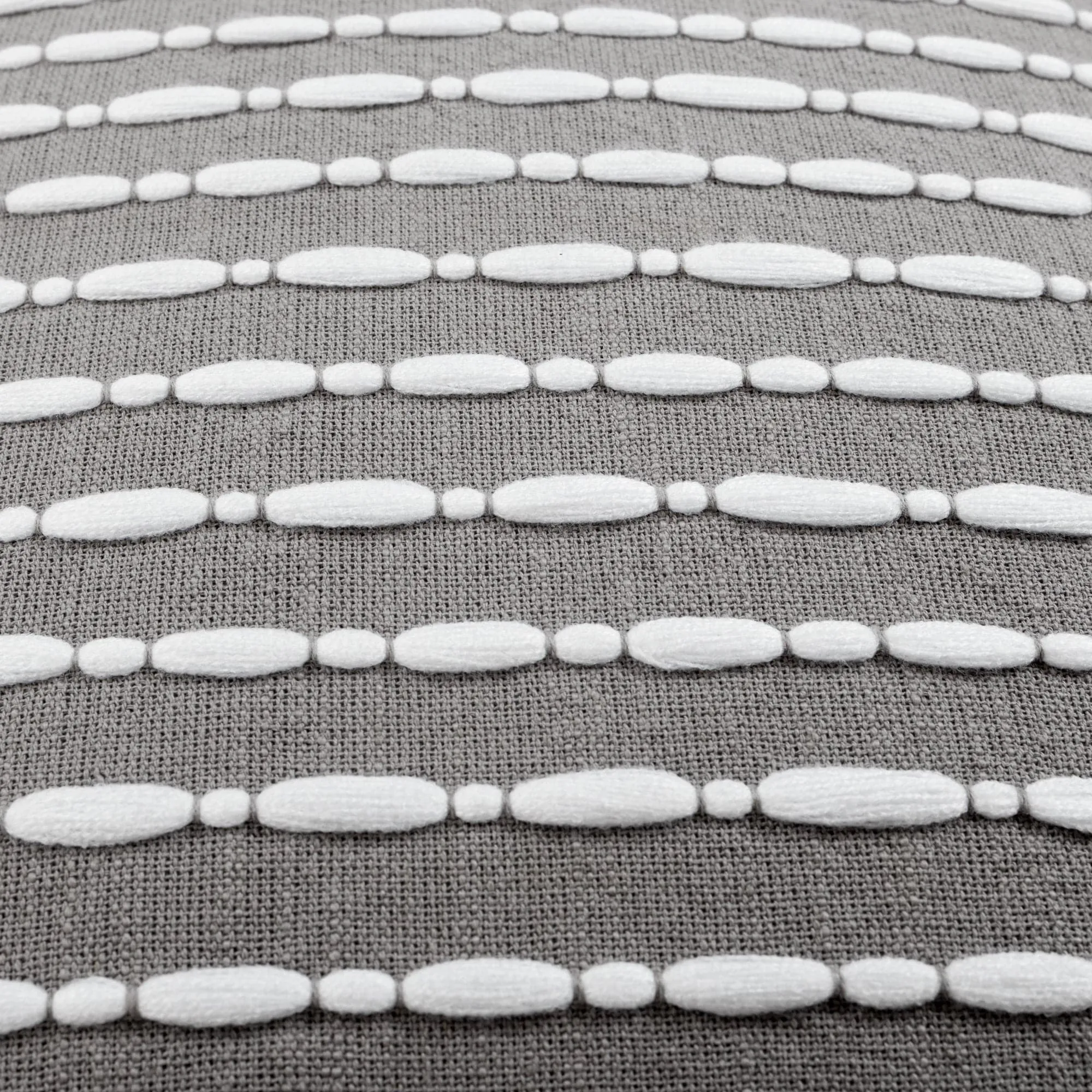 Linear Tassel Decorative Pillow
