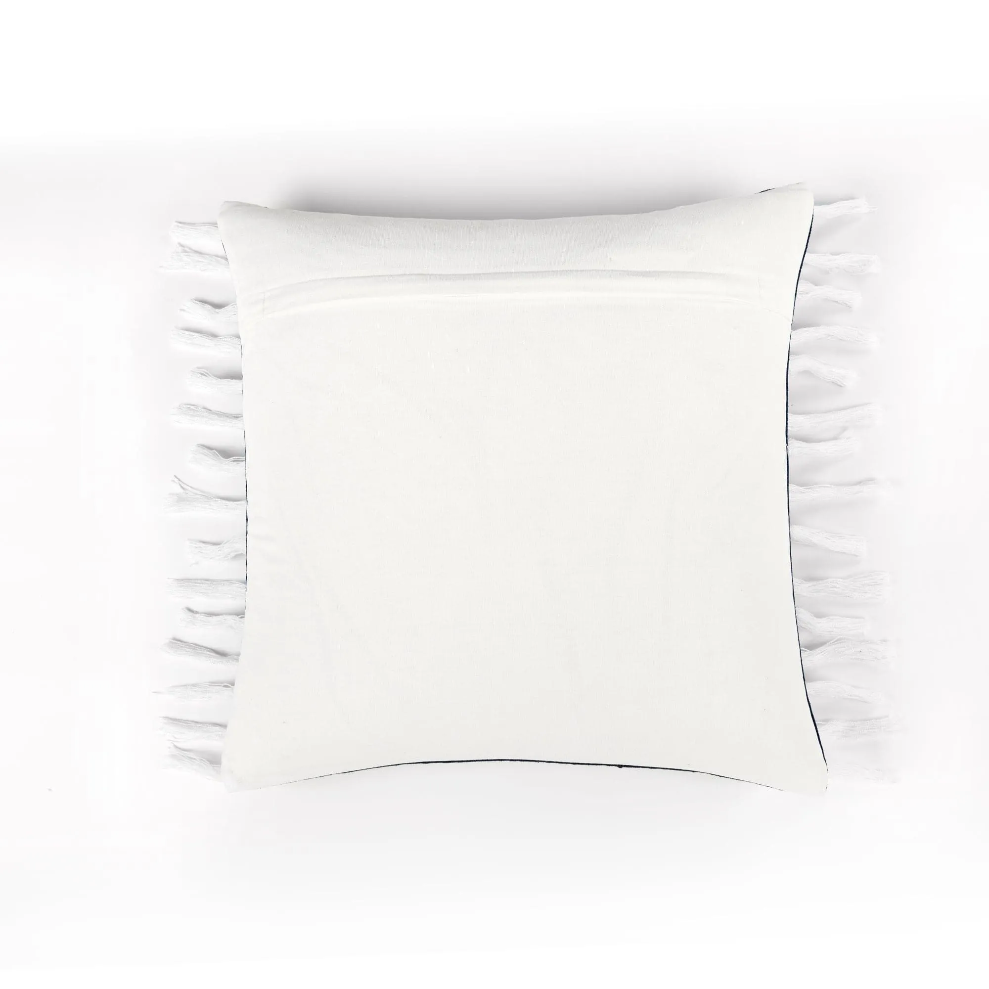 Linear Tassel Decorative Pillow