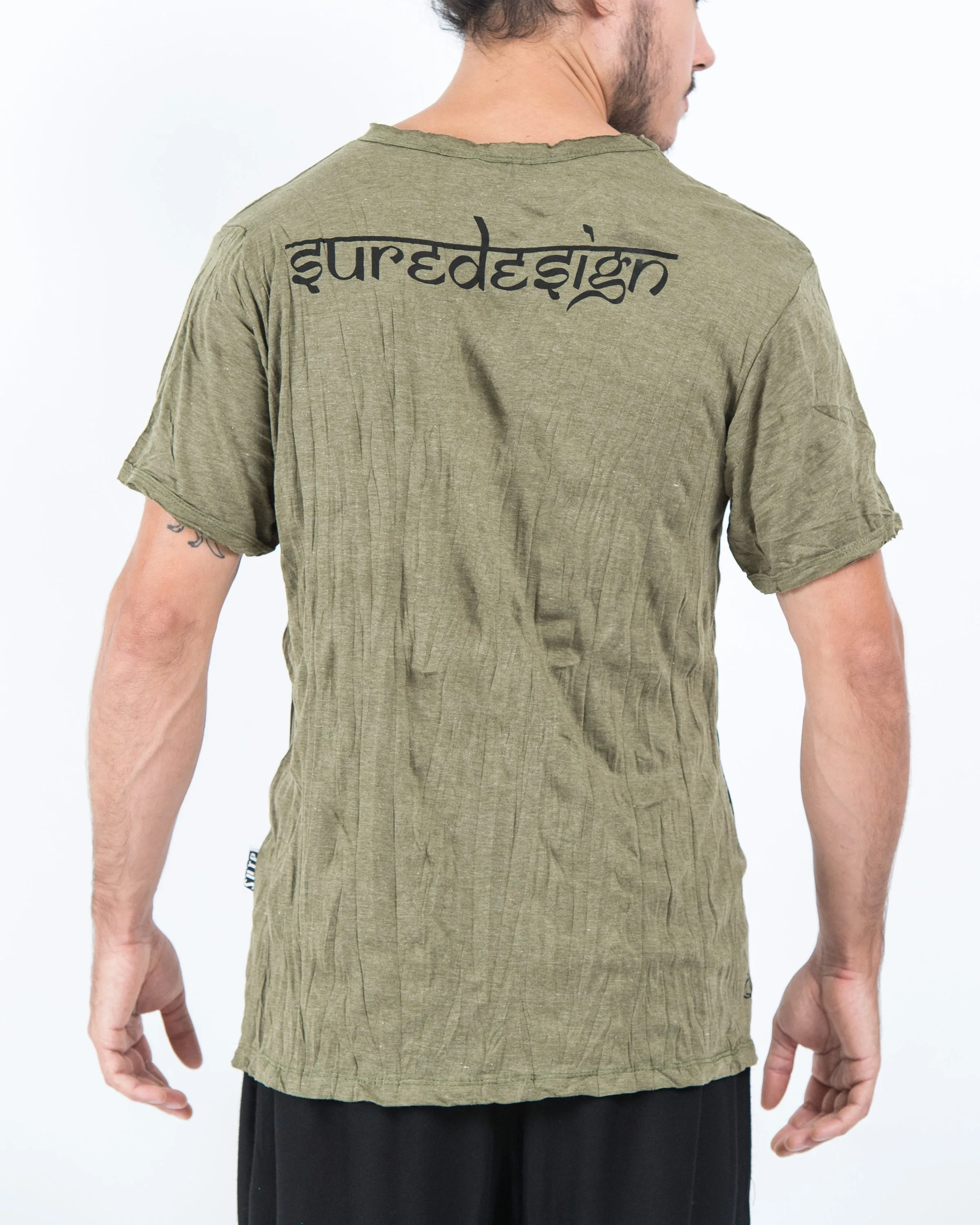 Mens Magic Mushroom T-Shirt in Green