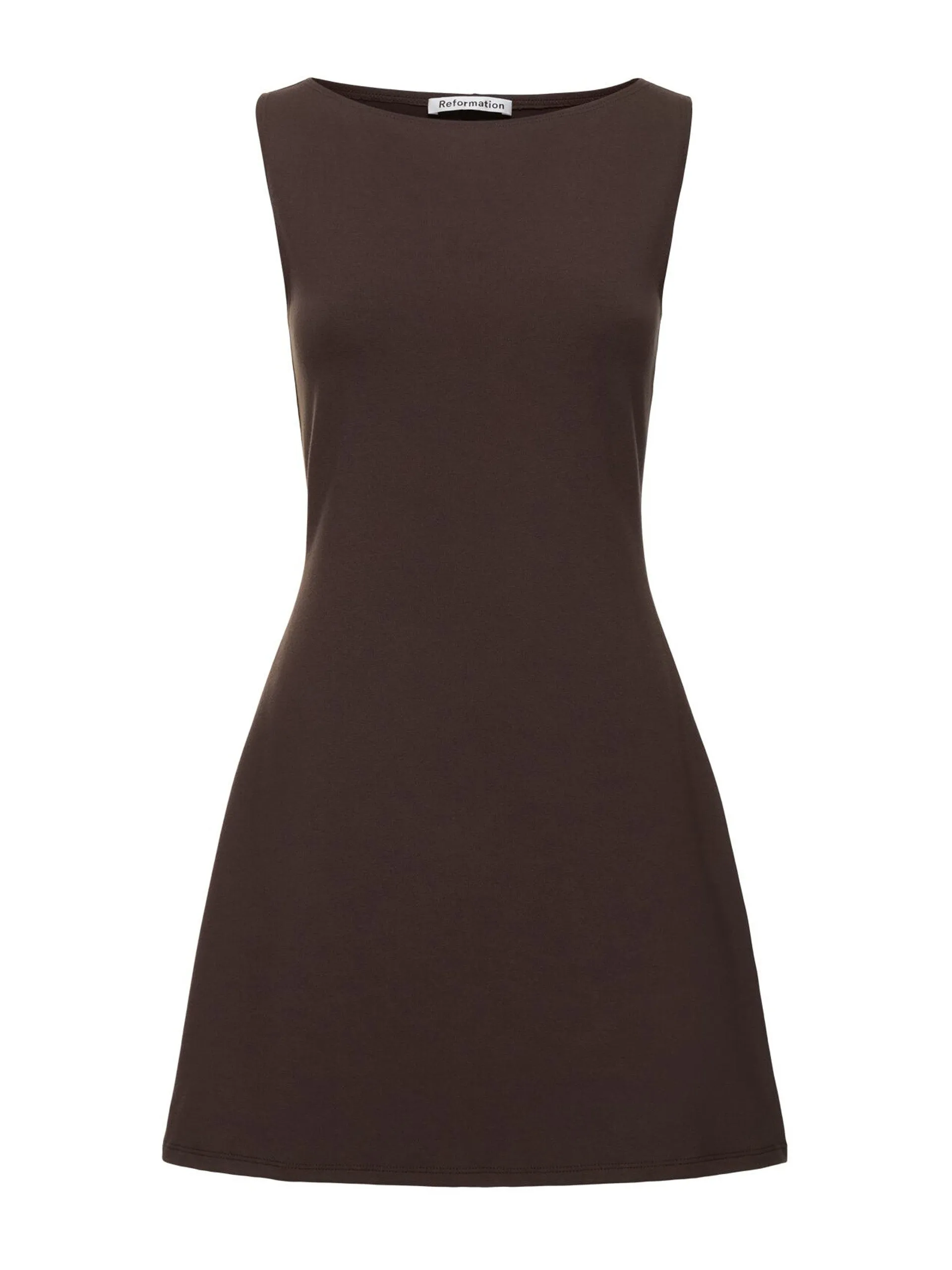 Nataly cotton blend knit mini dress