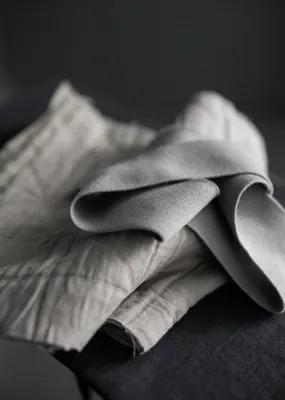 Organic Cotton Cuff Rib - Blue Grey