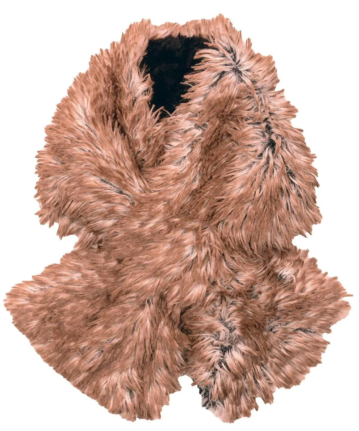 Pull-Thru Scarf - Fox Faux Fur