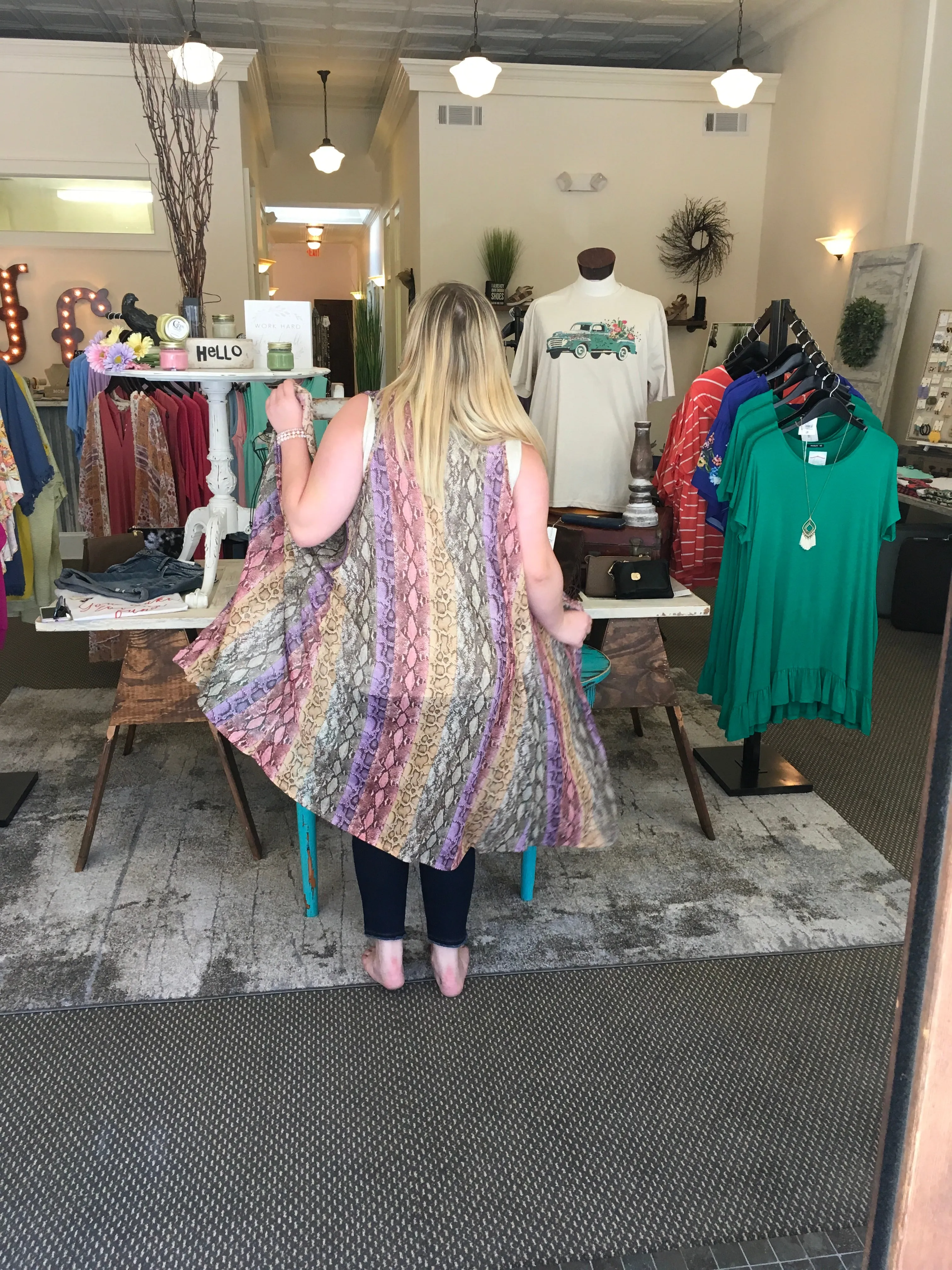 Rainbow Snake Vest