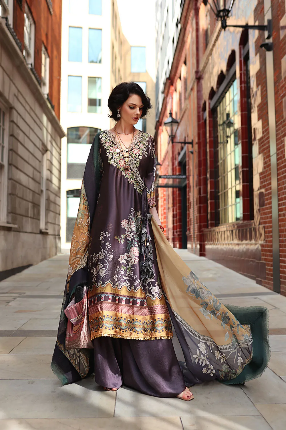 Sobia Nazir Luxury Silk Collection 2023 – Design 01