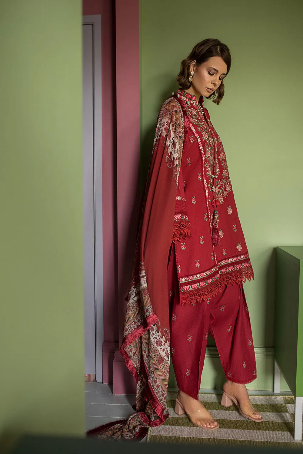 Sobia Nazir Vital Lawn Collection 2024 – Design 10B