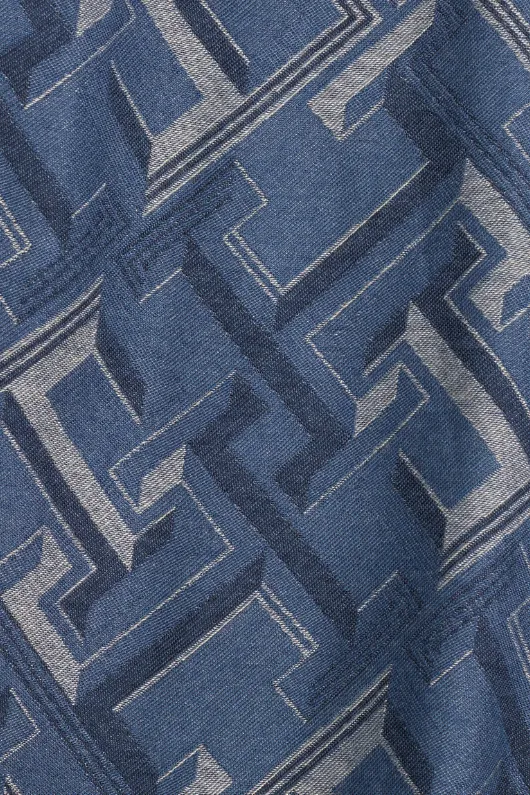 TH Monogram Jacquard Scarf