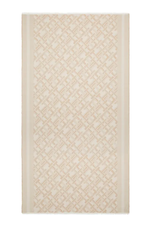 TH Monogram Jacquard Scarf