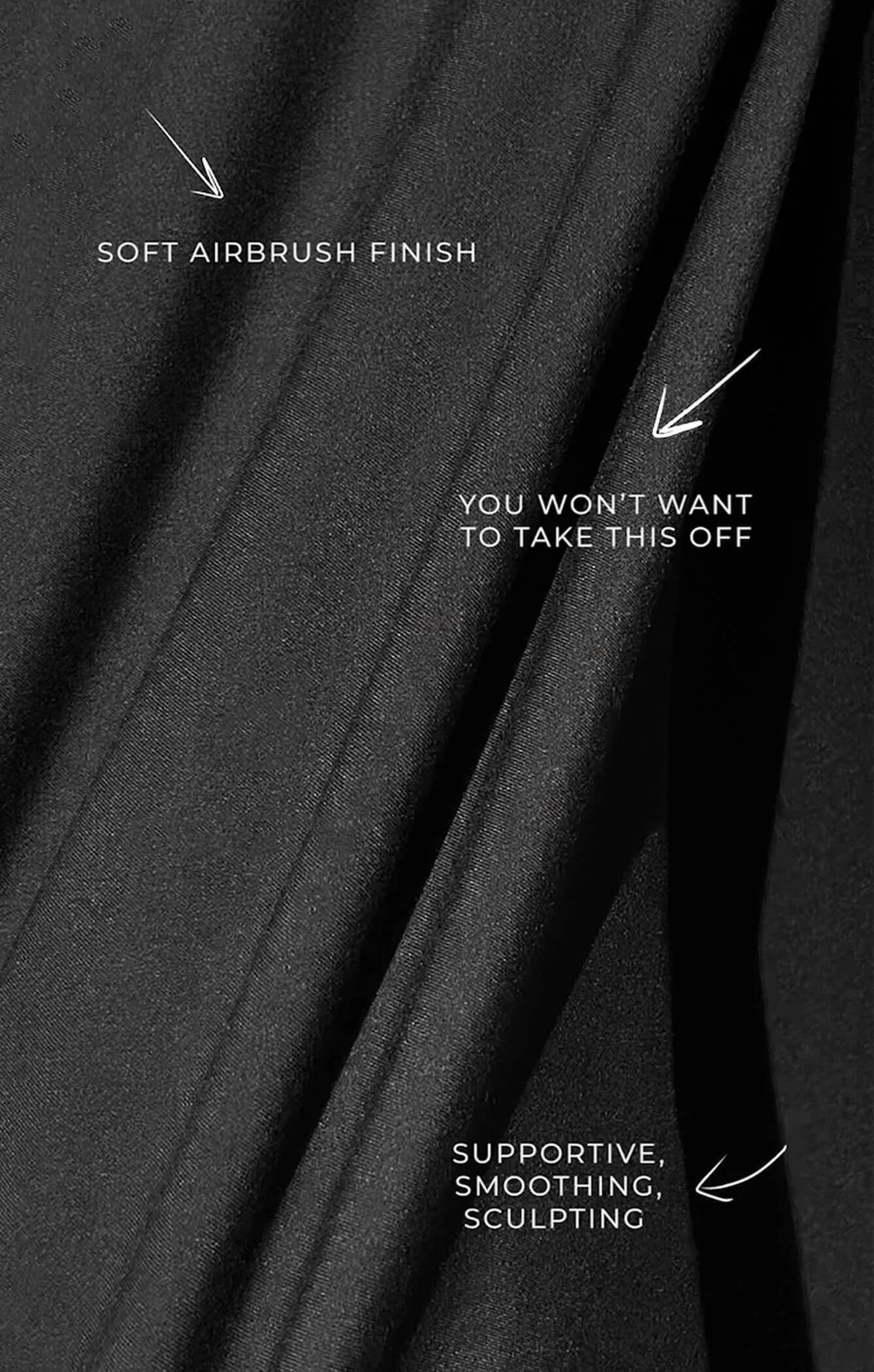 THE A.T.G SCULPT™ CUTOUT LONG SLEEVE - BUTTER BLACK