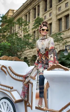 Threads & Motifs Luxury Lawn Collection 2019 – Design - 5565