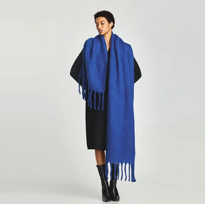 Warm Thick Cozy Elegant Stylish Modern Chunky Soft Trendy Scarf