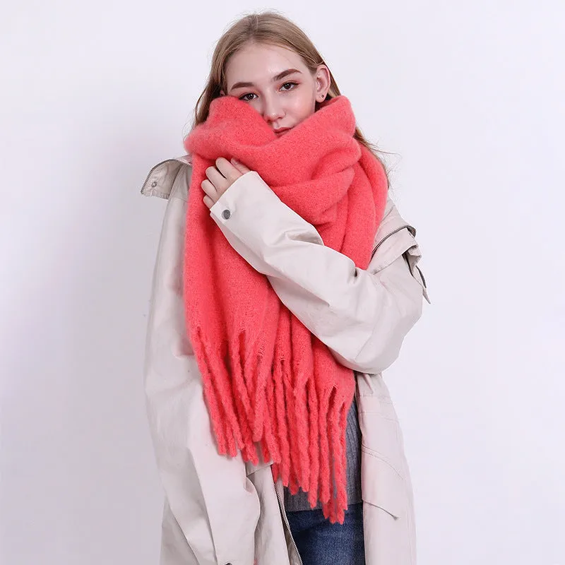Warm Thick Cozy Elegant Stylish Modern Chunky Soft Trendy Scarf